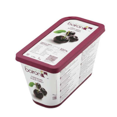 FZ BOIRON BLACK CHERRY PUREE x 1Kg