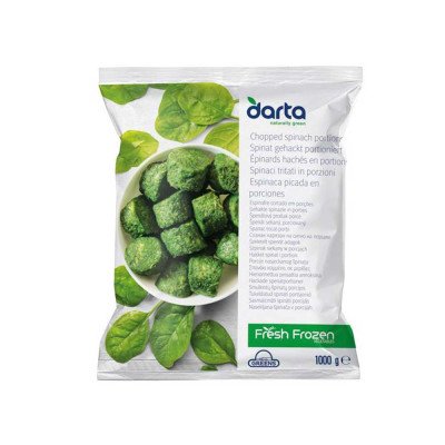 FZ CHOPPED SPINACH PORTIONS 10 x 1kg