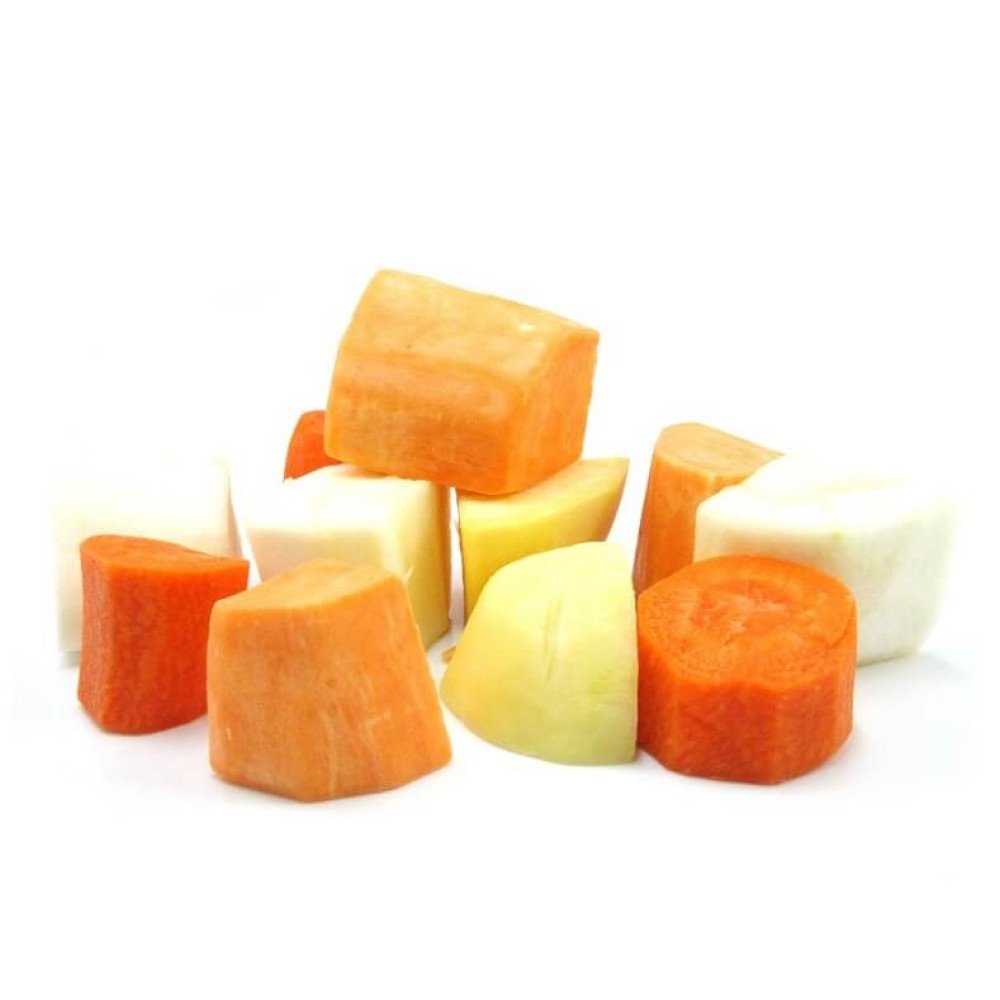 DICED 15mm MIX TURNIPS & CARROTS x kg