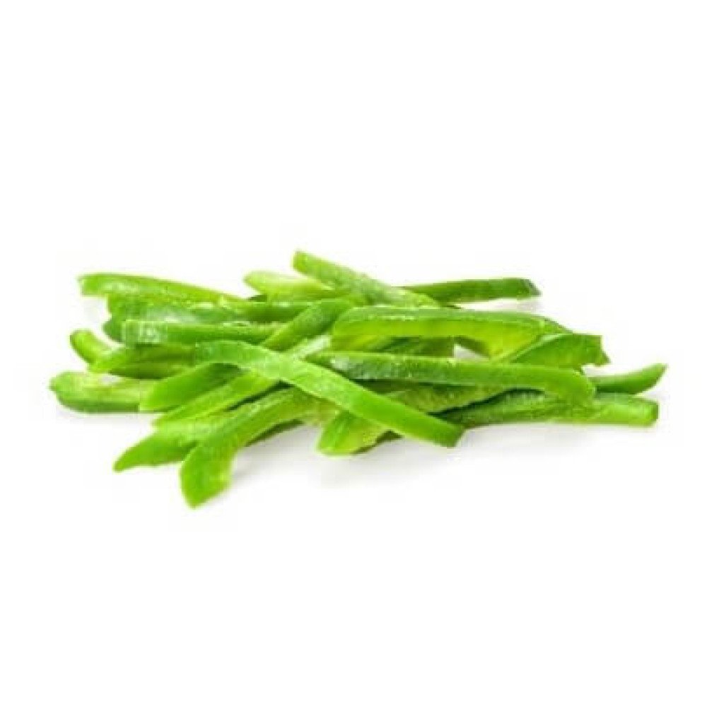 GREEN PEPPER JULIENNE CUT x kg