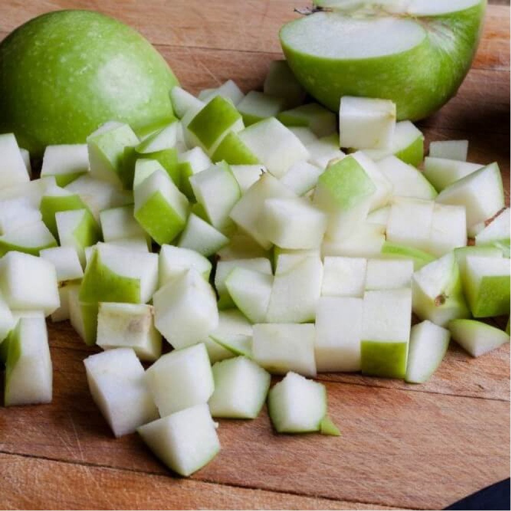 DICED GRANNY SMITH APPLES x 2.2 Lt