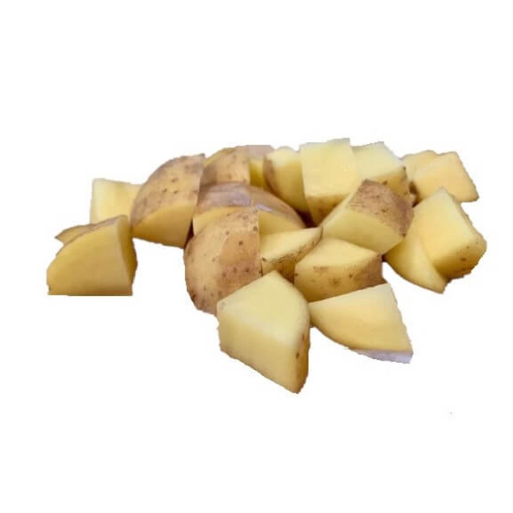 DICED 15mm POTATO SKIN ON x kg