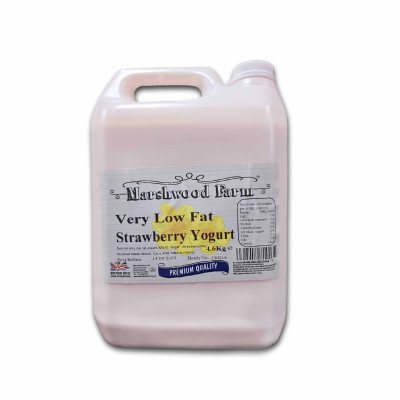 STRAWBERRY LOW FAT YOGURT x 4.6L