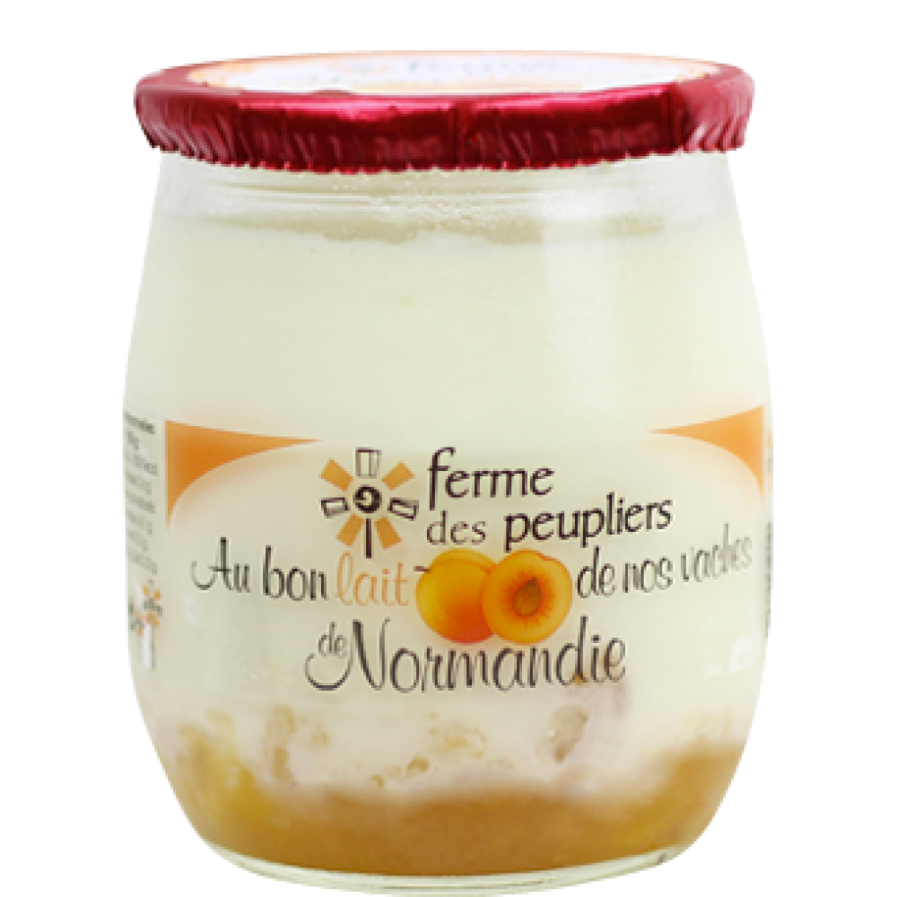 FERME DES PEUPLIERS GLASS JAR MIX FRUIT YOGURT 12 x 125g