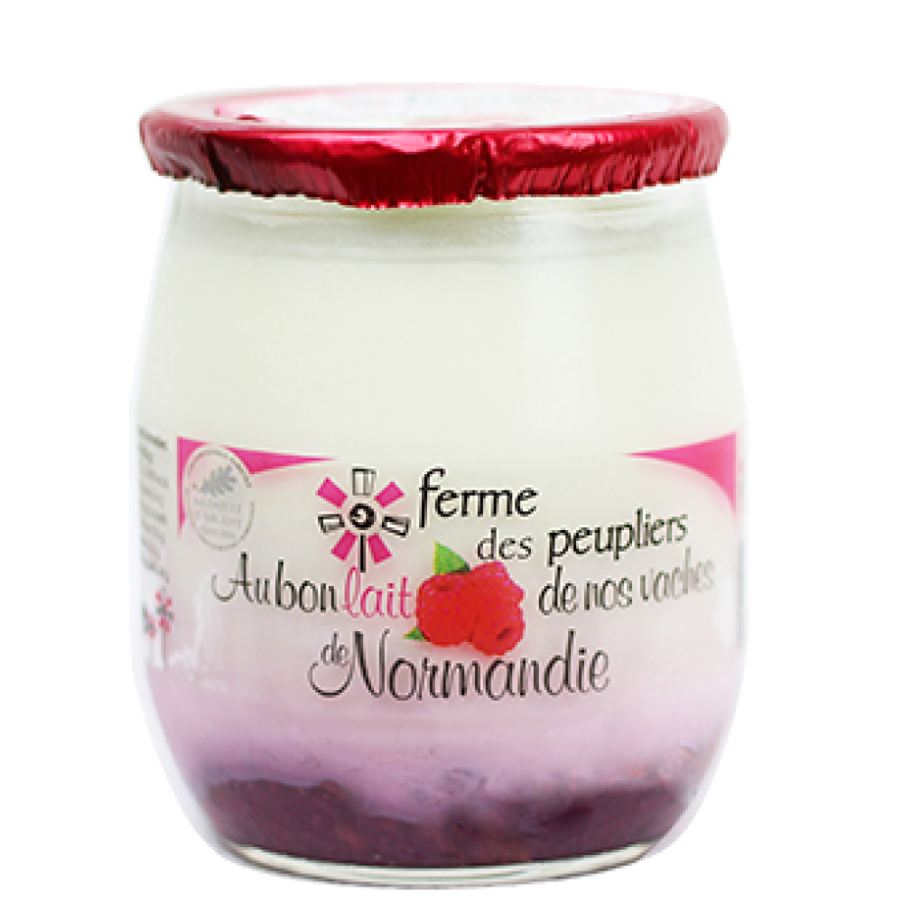 FERME DES PEUPLIERS GLASS JAR MIX FRUIT YOGURT 12 x 125g