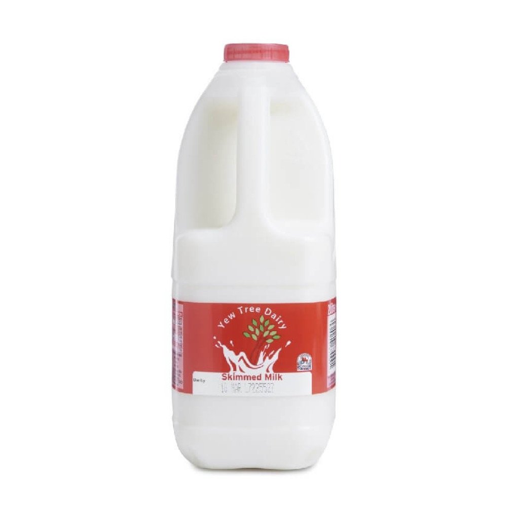 FRESH MILK SKIMMED x 2Ltr
