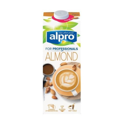 ALPRO ALMOND MILK UHT UNSWEETENED 8 x 1Ltr