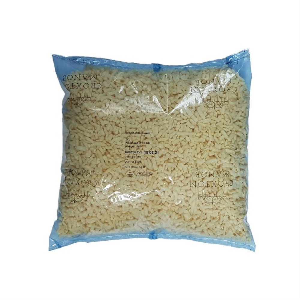GRATED MILD CHEDDAR x 2kg
