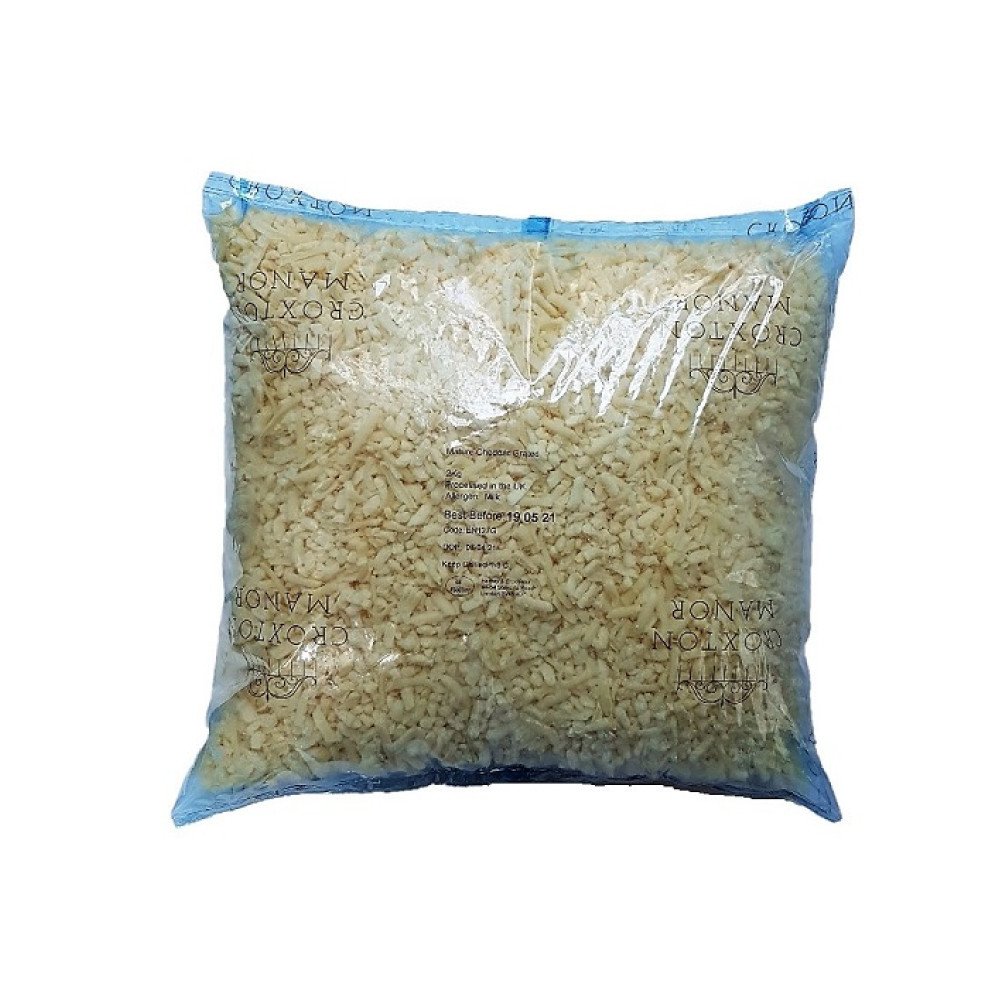 GRATED MATURE CHEDDAR x 2kg