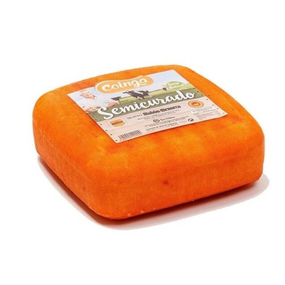 D.O. MAHON SEMICURADO CHEESE ±2.7kg (Per kg)