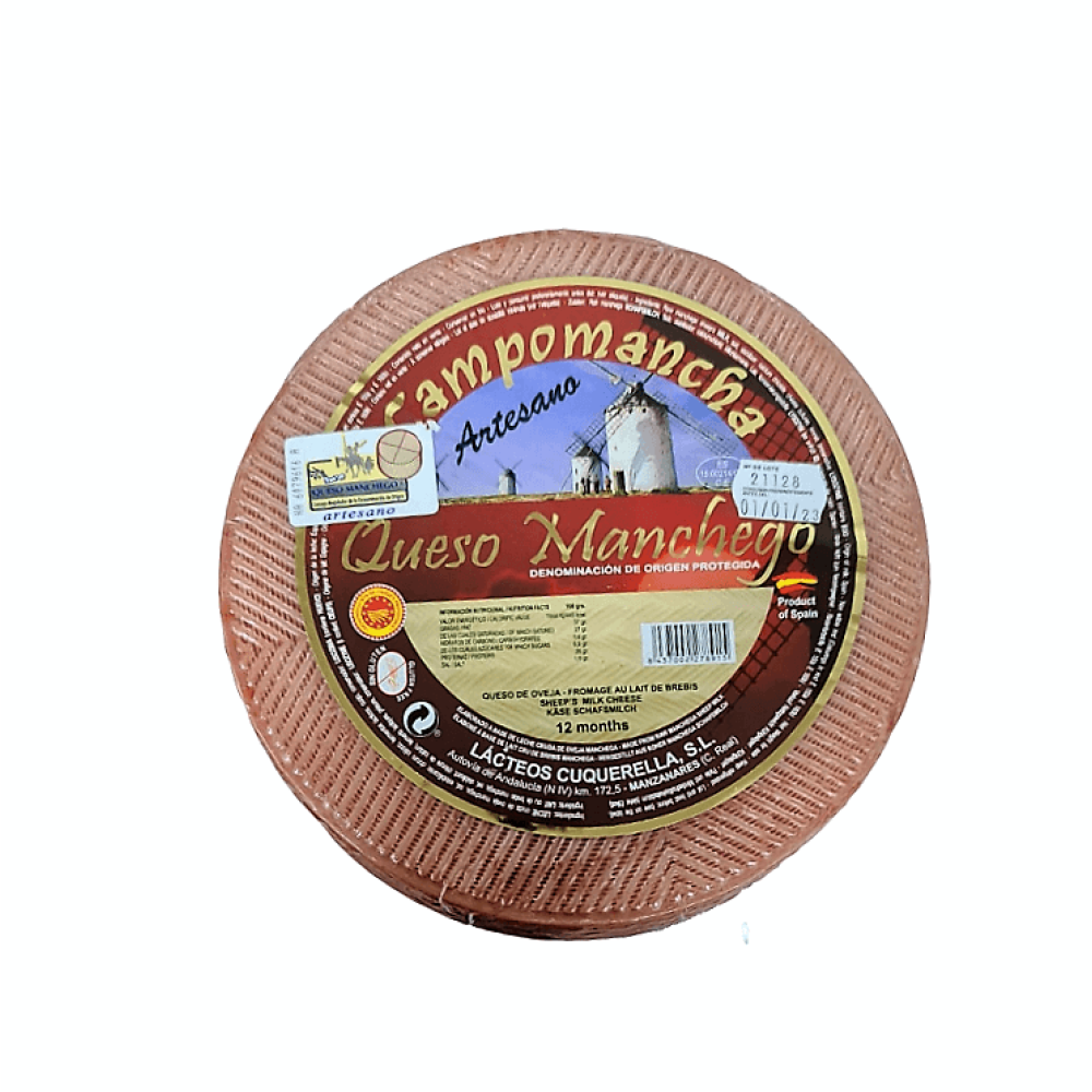 12M EWE'S DOP MANCHEGO CAMPOMANCHA ±3.2kg (Per kg)