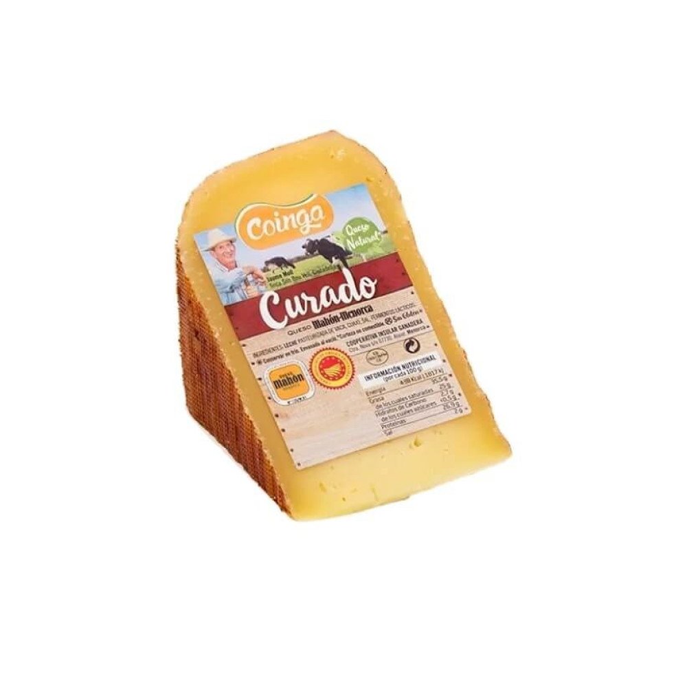 D.O. MAHON CURADO CHEESE x 200g WEDGES