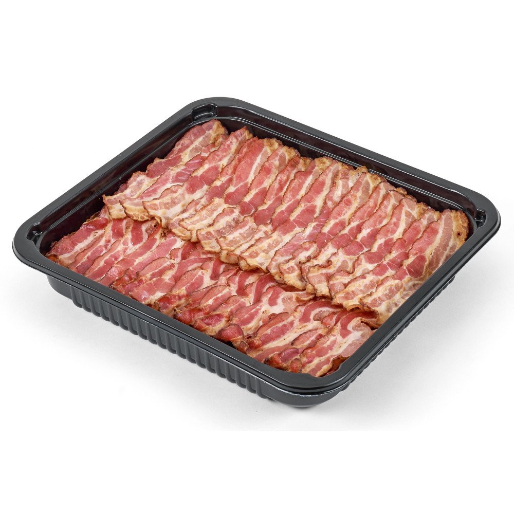 HEAVY COOKED STREAKY BACON 300/100 WHOLE RASHERS x 800g