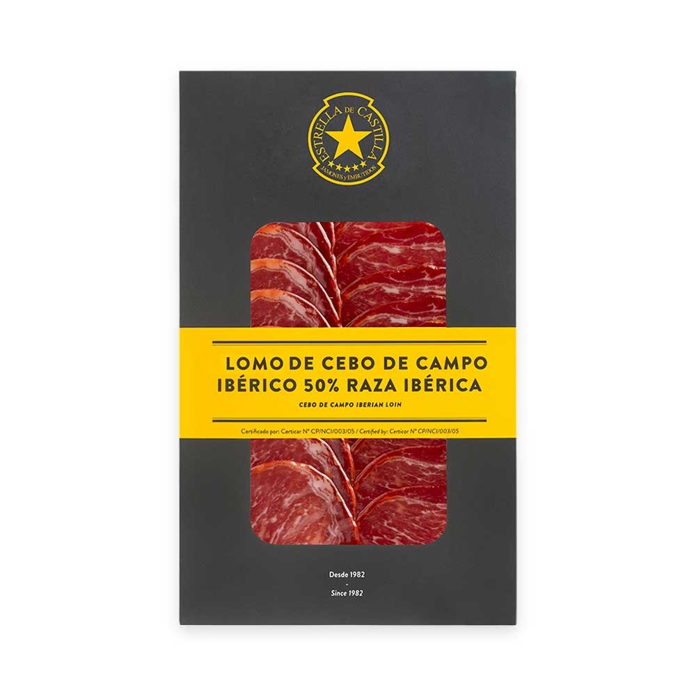SLICED LOMO IBERICO CEBO DE CAMPO x 80g
