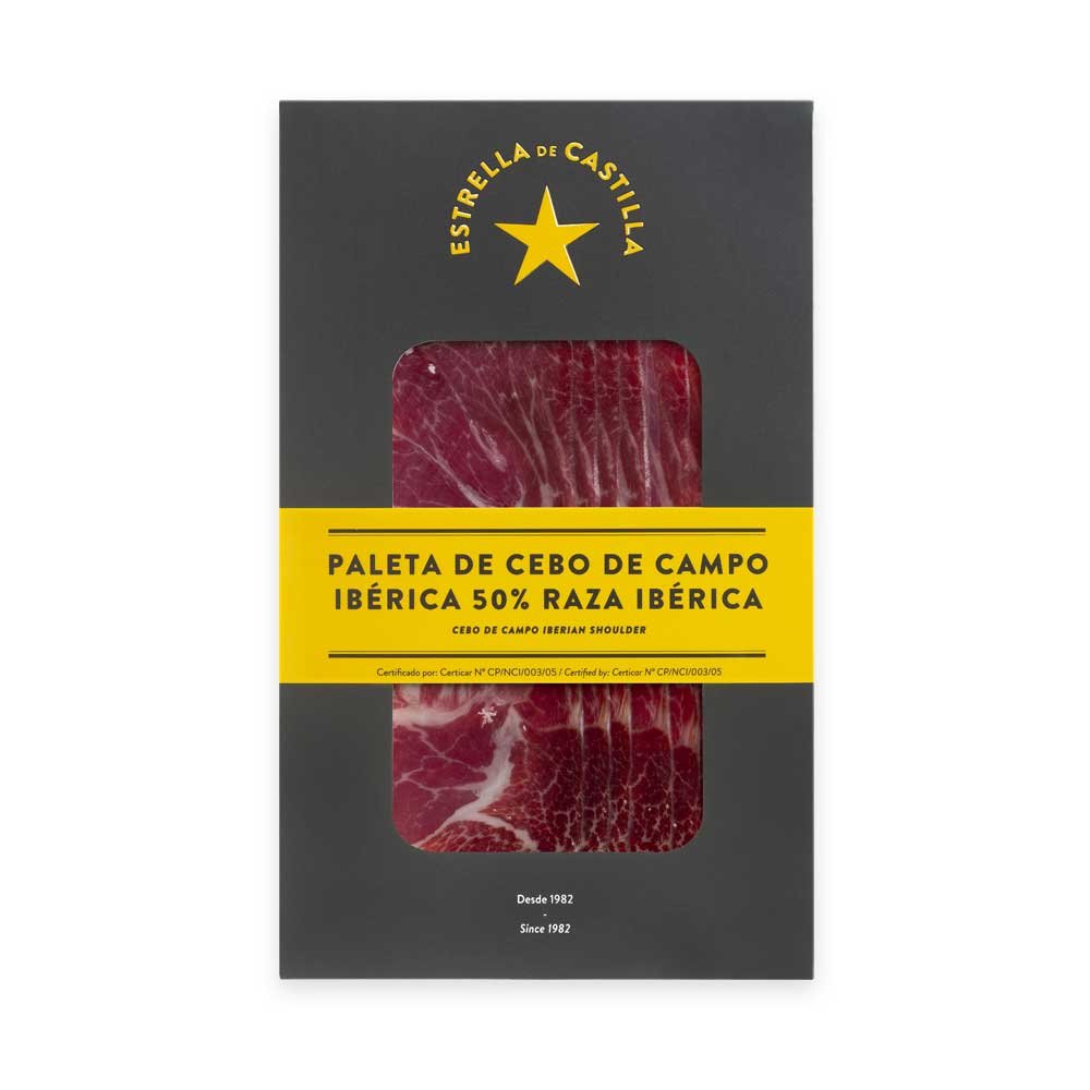SLICED PALETA (SHOULDER) IBERICO CEBO DE CAMPO x 80g