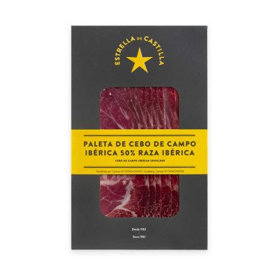 SLICED PALETA (SHOULDER) IBERICO CEBO DE CAMPO x 80g