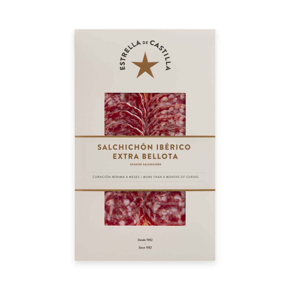 SLICED SALCHICHON IBERICO BELLOTA CAMPANA EXTRA x 80g