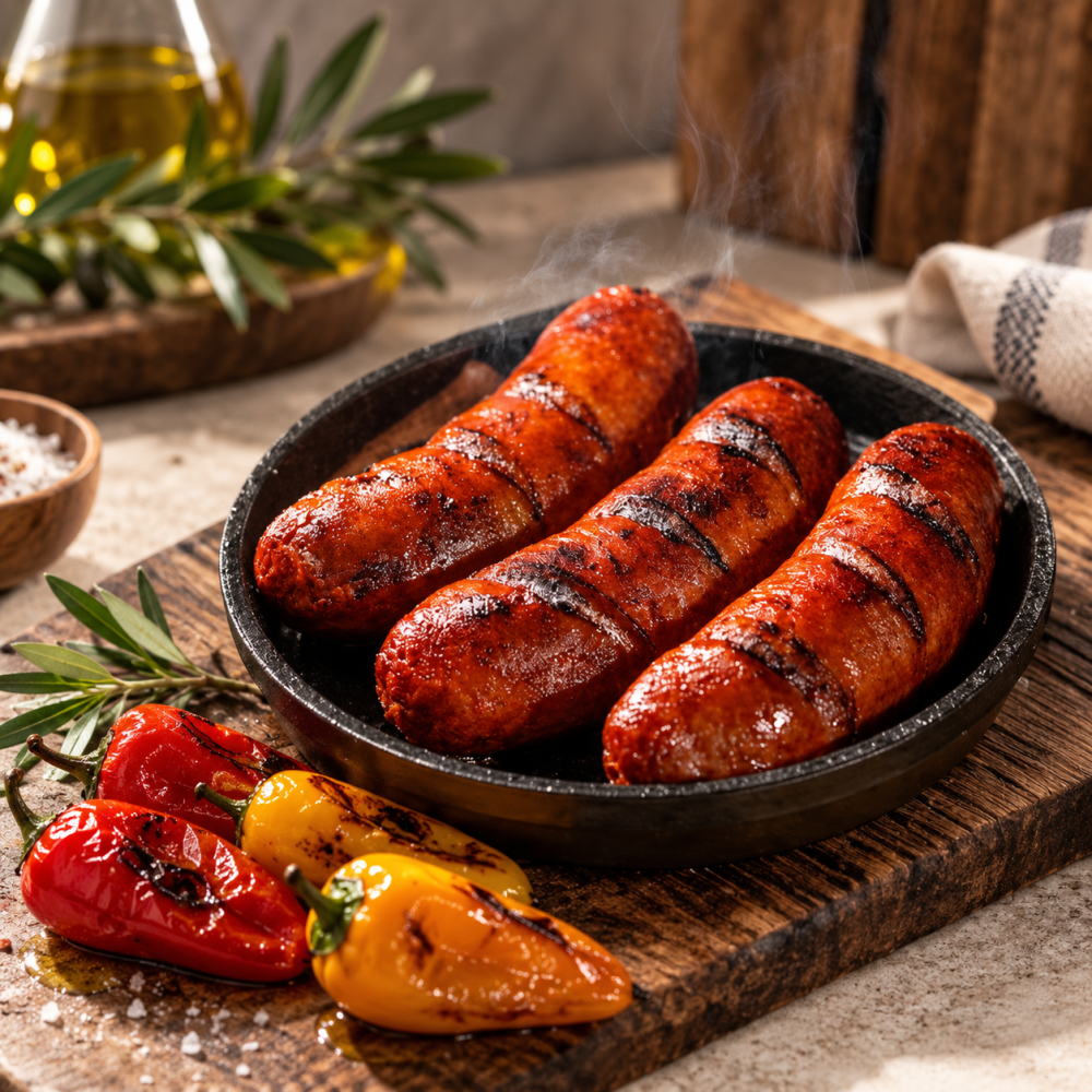 CHORIZO BIERZO DULCE COOKING SAUSAGE ±1.5kg (per kg)