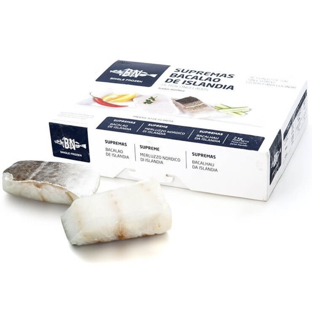 FZ SUPREMAS BACALAO DESALADO ISLANDIA x 2kg
