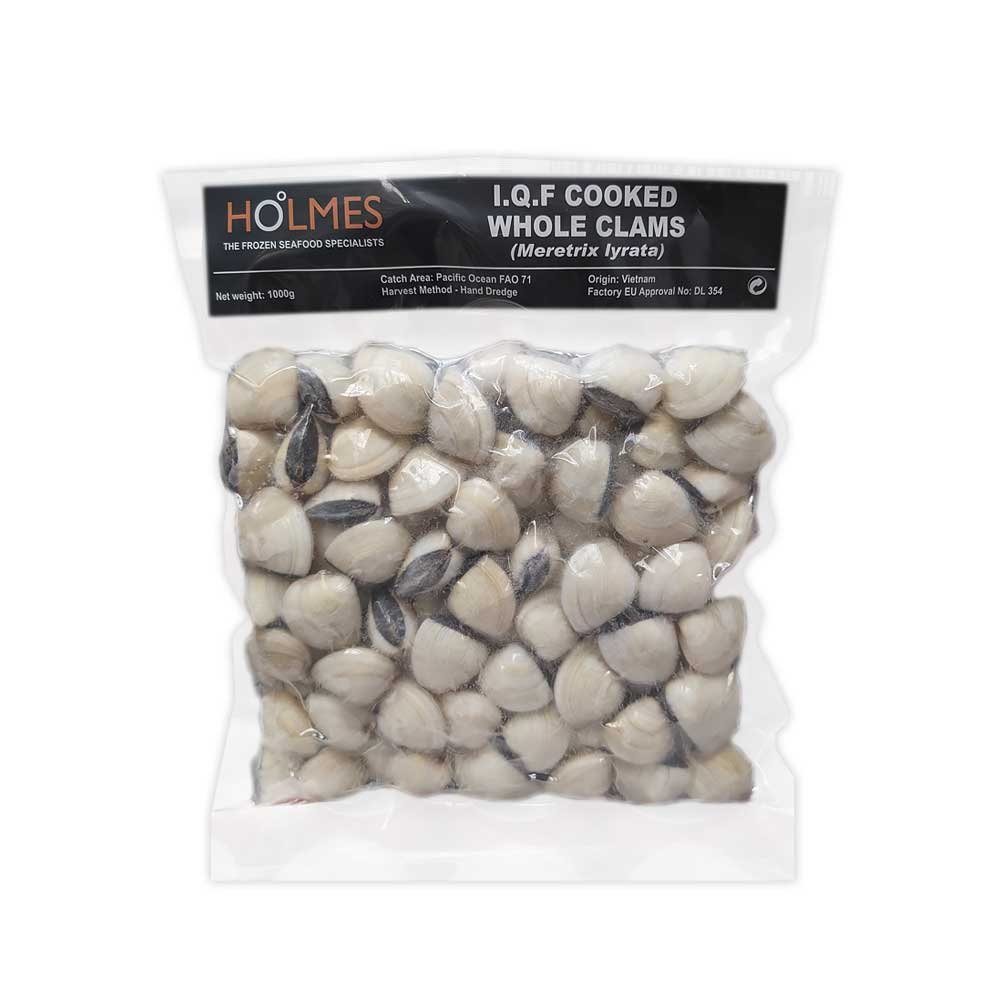 FZ CLAMS WHOLE COOKED 60/80 x 1kg