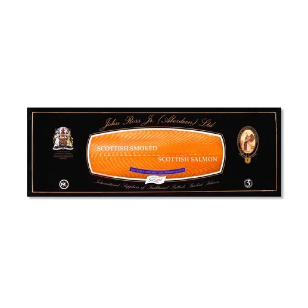 SMOKED SALMON SLICED D CUT x 1kg