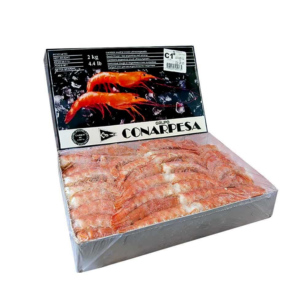 FZ C1 SHELL ON ARGENTINEAN RED SHRIMP TAILS x 2kg