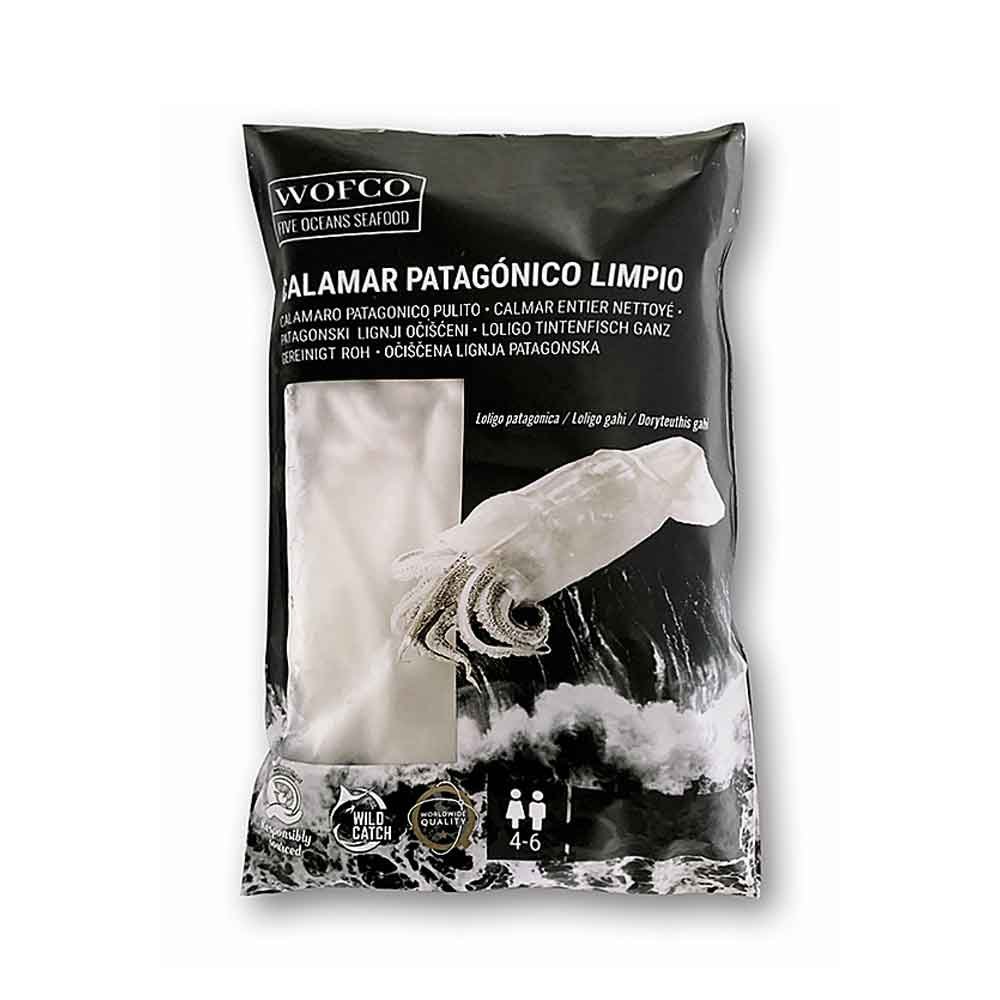 FZ SQUID, CALAMAR PATAGONICO CLEAN x 1kg