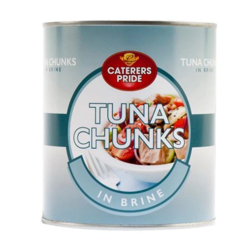 TUNA CHUNKS IN BRINE 6 x 1.8kg