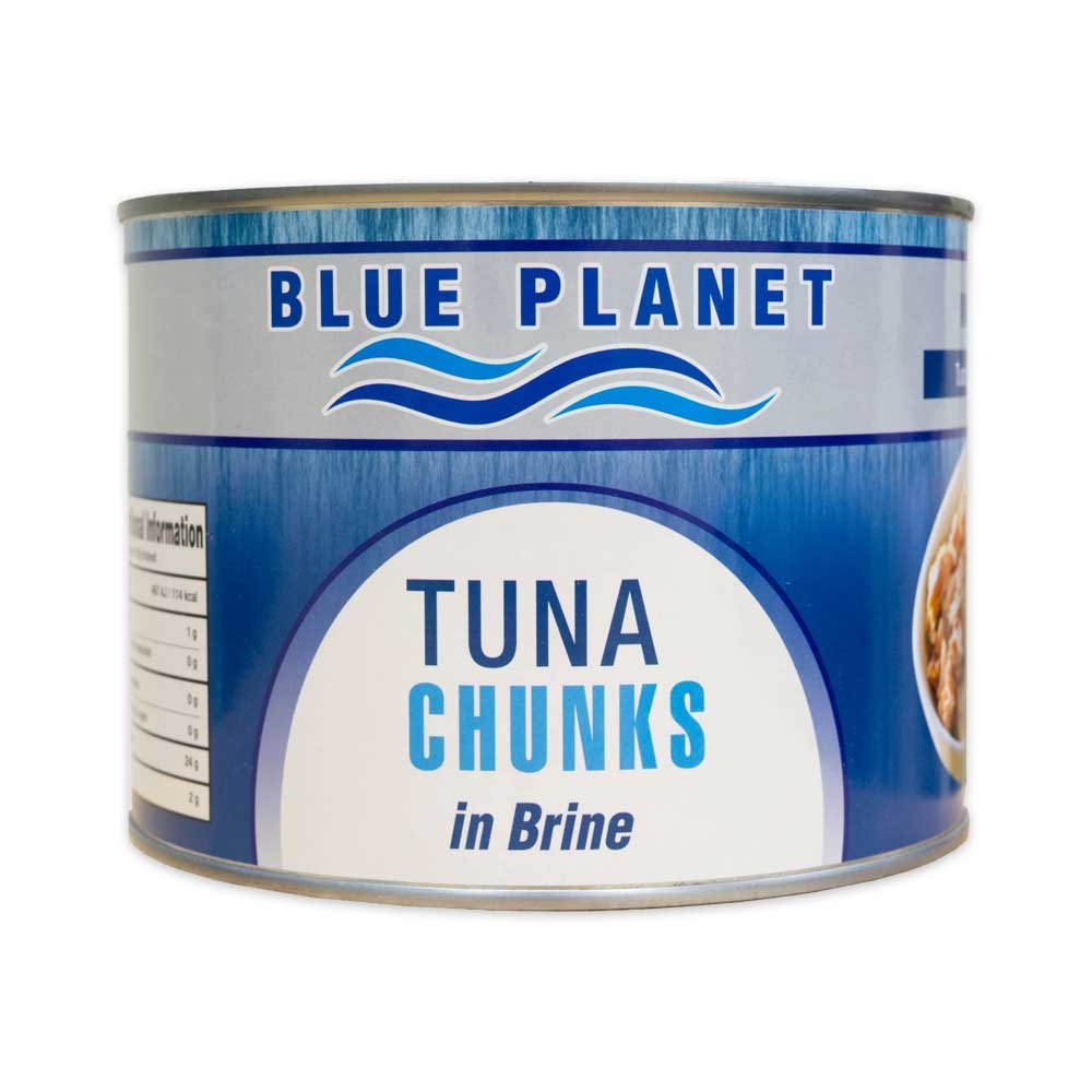 TUNA CHUNKS IN BRINE 6 x 1.8kg