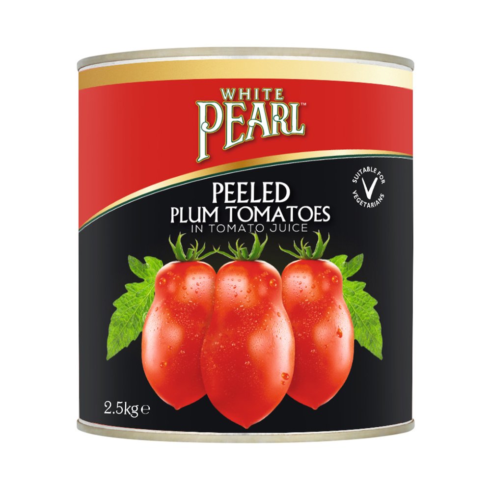 PEELED PLUM TOMATOES 6 x 2.5kg