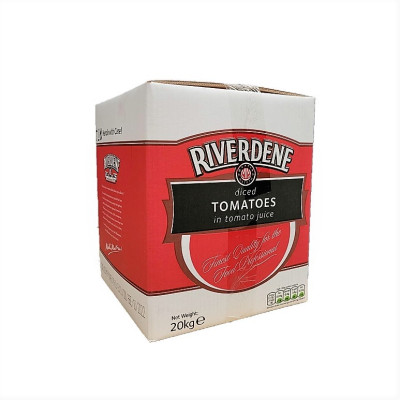 CHOPPED TOMATO ASEPTIC POUCH x 20kg