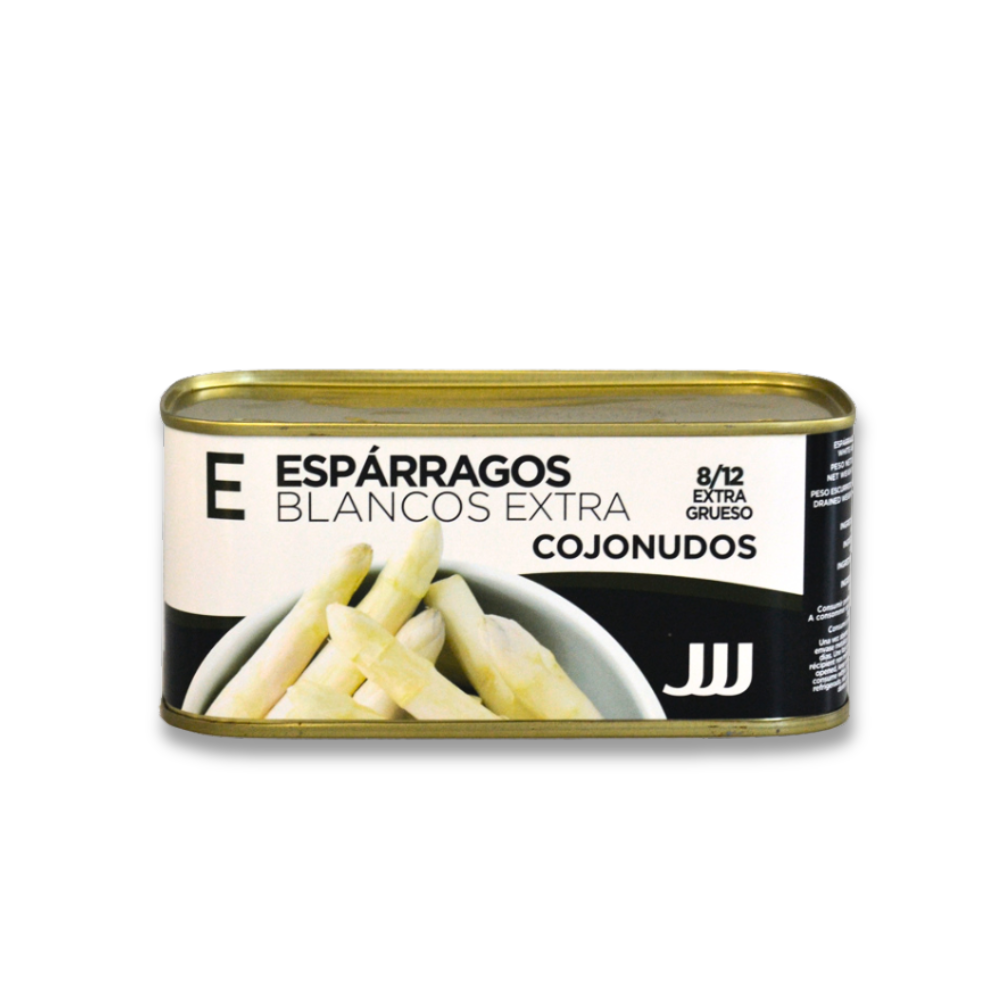 WHITE ASPARAGUS JJJ 8/12 12 x 660g TIN