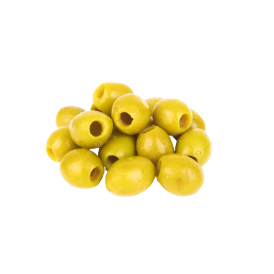 GREEN PITTED OLIVES x 4 kg
