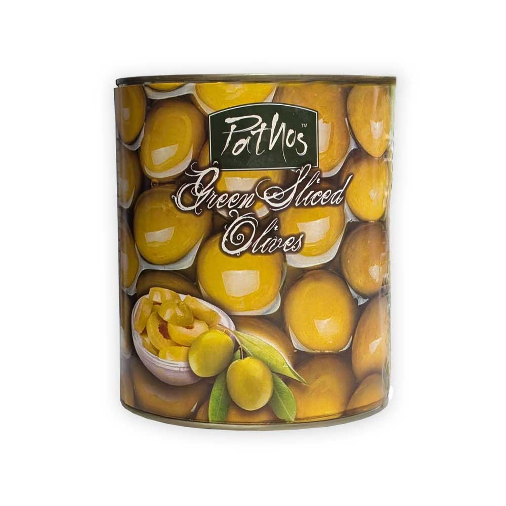 SLICED GREEN OLIVES 6 x 2.5kg