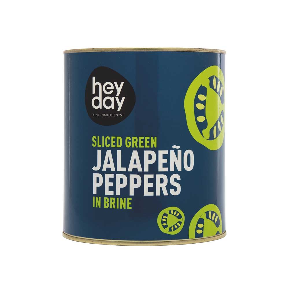 SLICED GREEN JALAPENOS 6 x 3kg