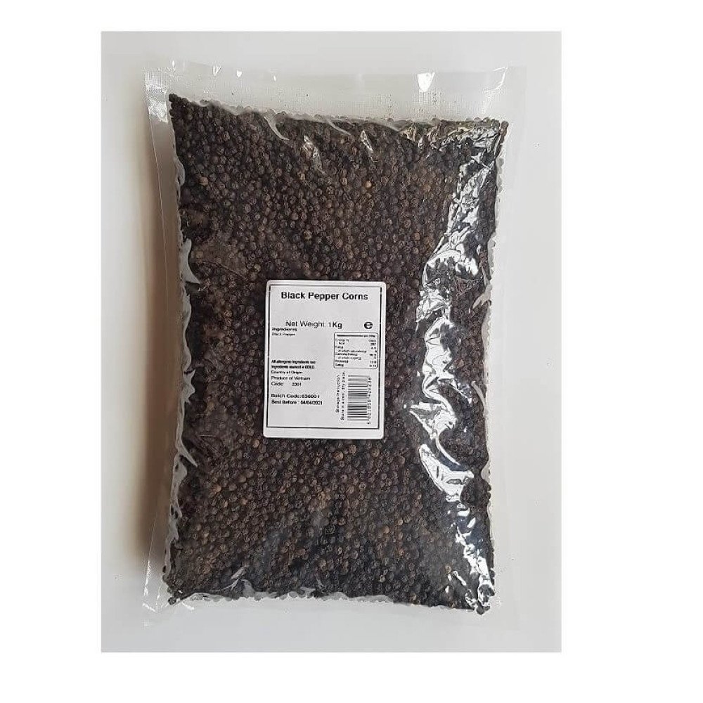 BLACK PEPPER WHOLE x 1kg