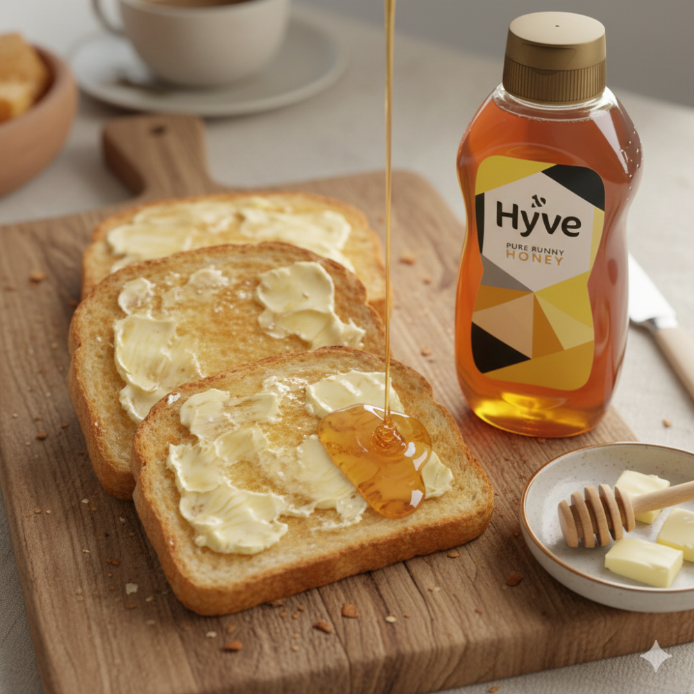 100% PURE SQUEEZY HONEY (HYVE) x 720g