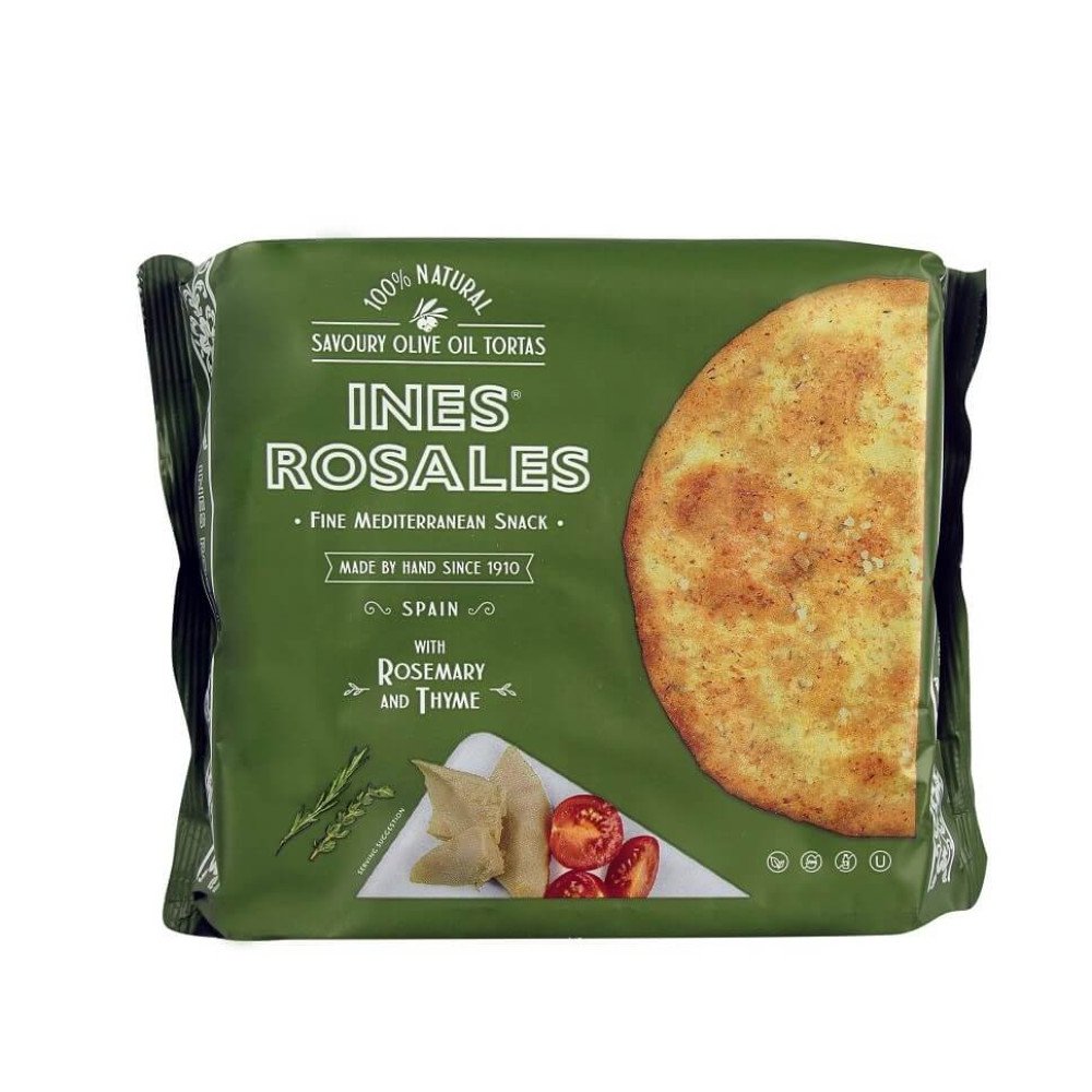ROSEMARY & THYME SAVOURY OLIVE OIL TORTA 14 x 120g