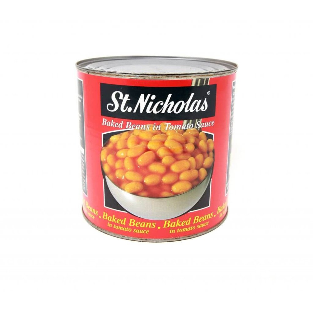 BAKED BEANS ST NICHOLAS 6 x 2.65kg