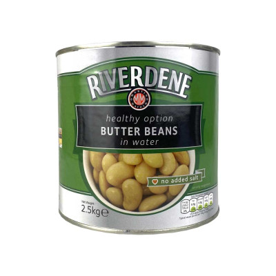 BUTTER BEANS 6 x 2.5kg