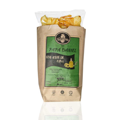 TRADITIONAL POTATO CRISPS FRIED IN OLIVE OIL 10 x 200g