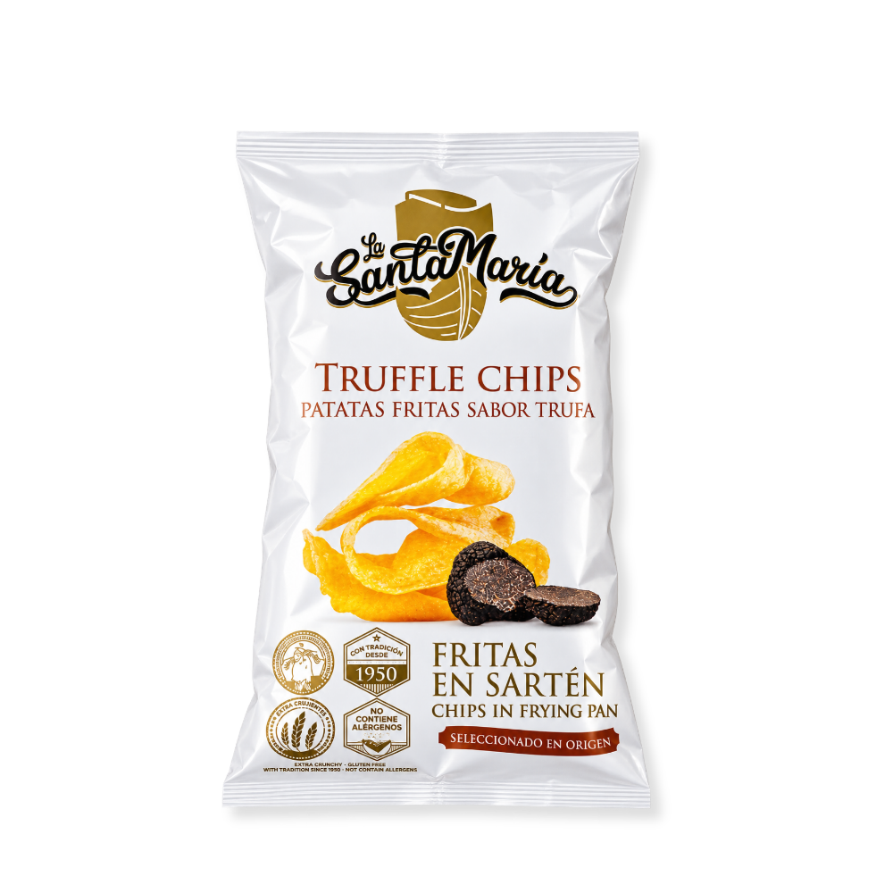 LA SANTAMARIA TRUFFLE POTATO CRISPS 14 x 130g