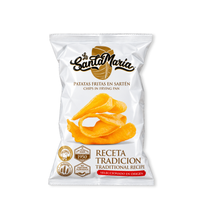 LA SANTAMARIA SALTED POTATO CRISPS 15 x 45g