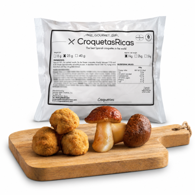 FZ BOLETUS CROQUETTE 40 x 25g, Croquetas de boletus x 1kg