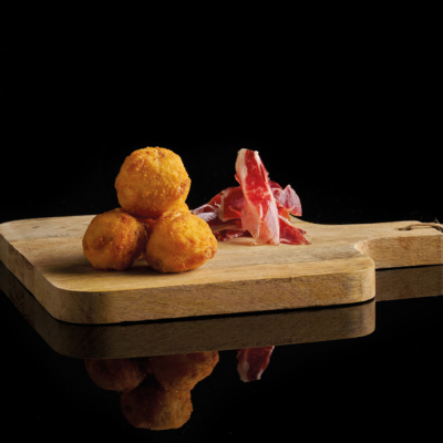 FZ IBERICO HAM CROQUETTE 40 x 25g, Croquetas de jamon iberico x 1kg
