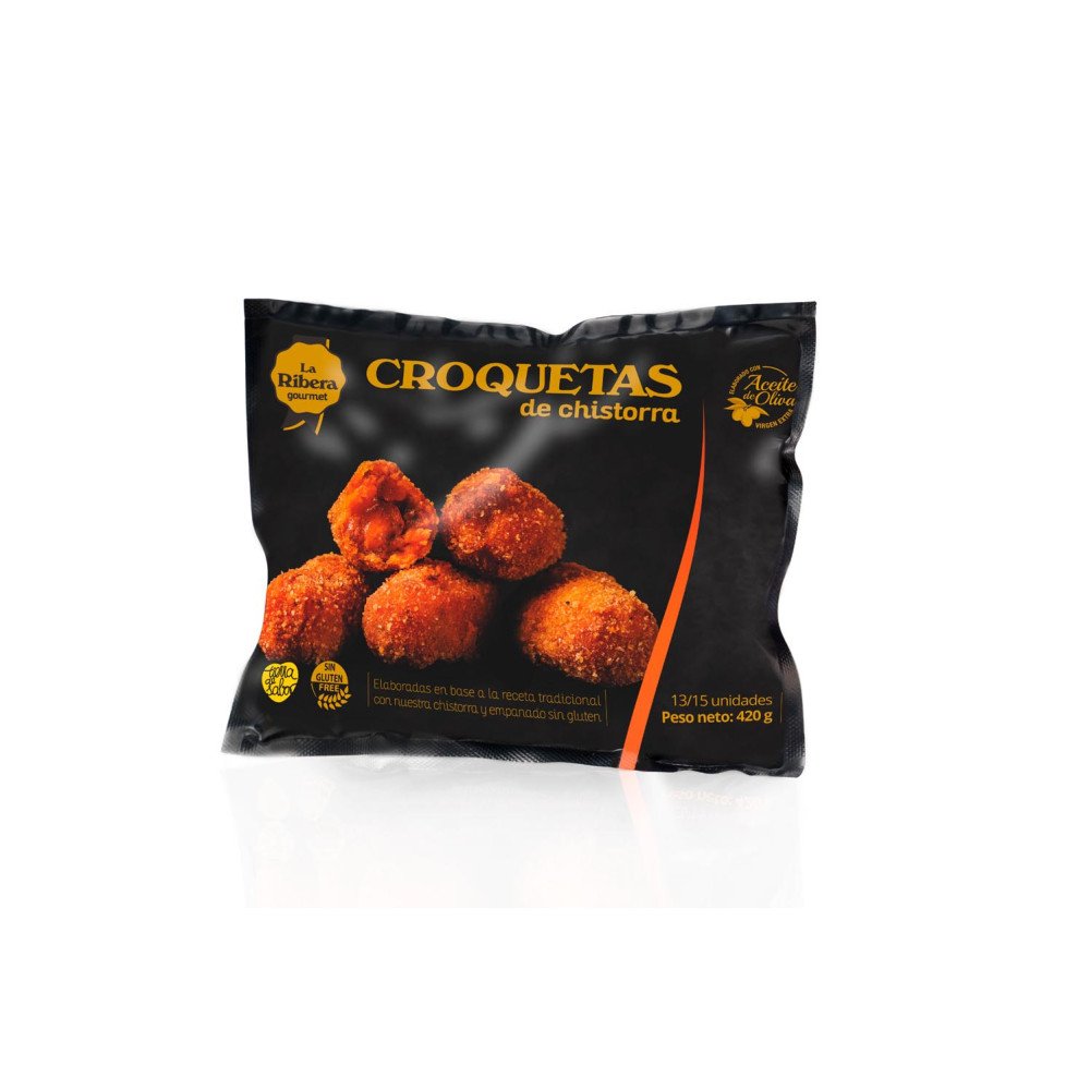 FZ CHISTORRA CROQUETTE 30 x 30g GF, Croquetas de chistorra x 900g