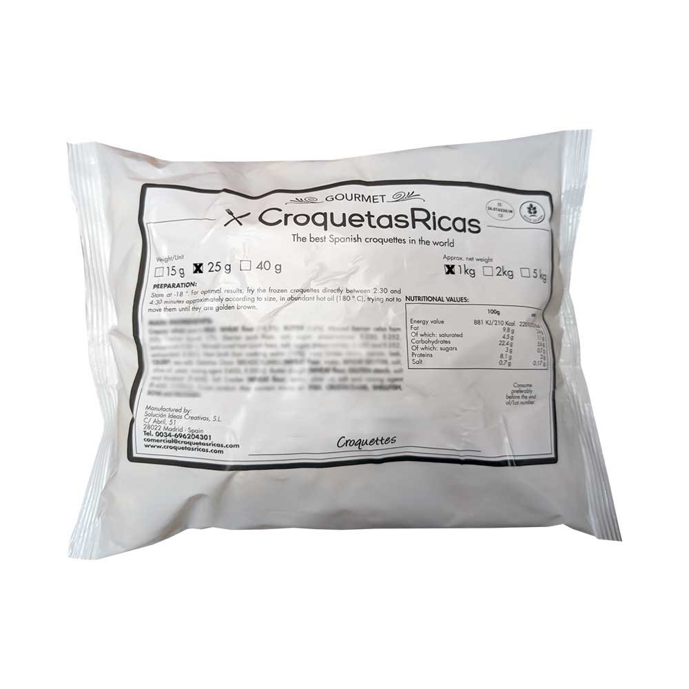 FZ COD CROQUETTE, Croquetas de bacalao x 1kg