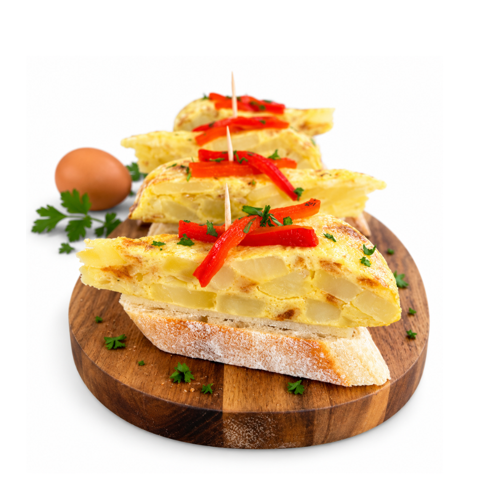 FZ ROUND SPANISH OMELETTE WITH ONION x 1.2kg