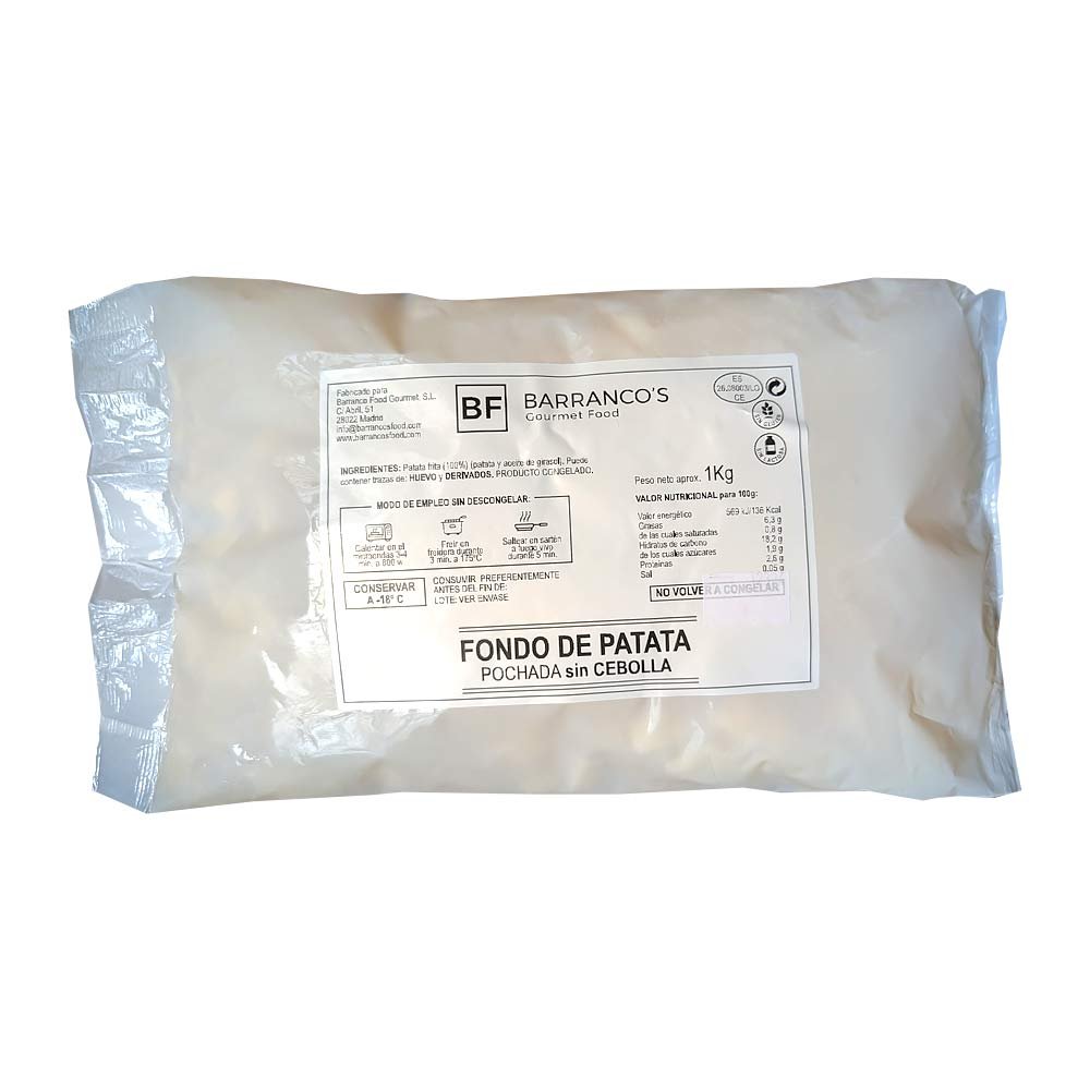 FZ POACHED POTATOES x 1kg