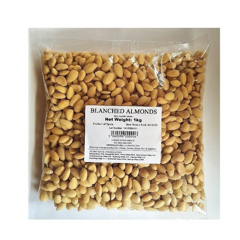 ALMONDS - BLANCHED x 1kg